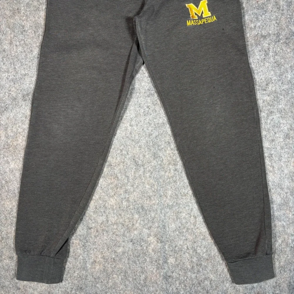 Massapequa HS Chiefs Sweatpants Mens Medium Independent Trading Co Charcoal Gray